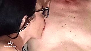Stepbro KarameloVzla Instructs Her in Nipple Licking