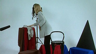 This German Blondie Likes to Show Her Perfect Tits on Casting