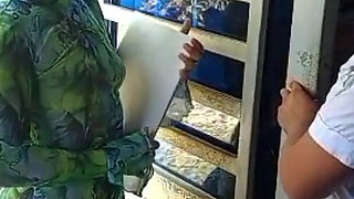 Job Interview Ends with Cum in Her Mouth for Slut