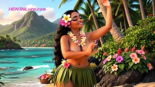 Big Ass Beauty Moana Fucked In Group By Tribal Villagers