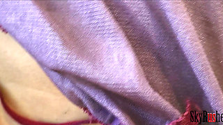 Desi Step daughter Home Alone. But No Penetration