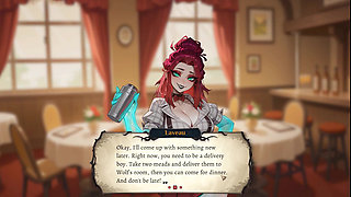 Hotel Tales Magic HENTAI Game Ep.1 Sexy GHOST flash her TITS to get me a HUGE BONER !