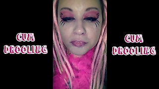 Cum drooling with slurping sounds extended