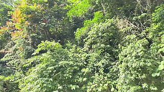 Pinay Shena Mae Outdoor POV Blowjob & Creampie - Petite Asian Teen Nature Trip Sex