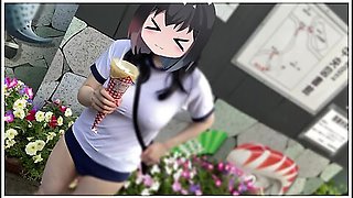 I Went To Harajuku And Wore Gym Clothes And Bloomers With No Bra, And Ate Crepes With Toys On!