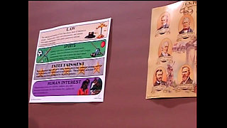 Severe Teacher MILF Teaches How to Lick a Lesbian Pussy