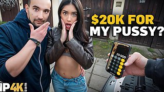 Traded my car for a pussy of his hot gf Caroline Forbes