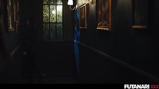 Nata Gold, Real Life And Petite Blonde In Cute Girl Facefucked By Horny Futa Shemale Amirah - It Follows Parody