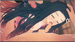 Demon Slayer Nezuko Kamadogangbang Animation Hentai 3d. (kimetsu No Yaiba)
