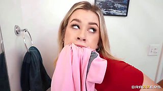 Richard Glazes Big-Cock DILF-Ness Pounds Ashley Alexander and Ethan Seeks in Shower
