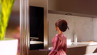 Squirting Orgasm in my Parent's Bed, Stepmom Catches Me 2026 (Exclusive 3D Animation) HQ