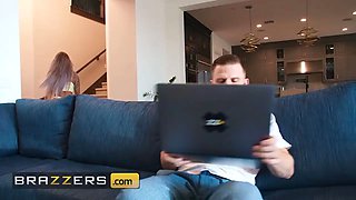 Brazzers - stunning hayley davies summons vince’s celibacy with a provocative bet he can’t fight back