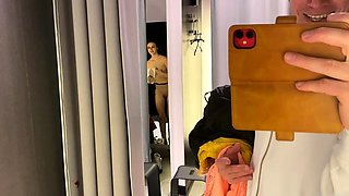 Amateur fucking while on hidden cam