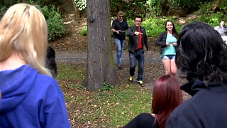 Extreme Wild Gang Bang with Beautiful Girls Who Want to Suck and Fuck Big Hard Cocks