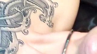 Dirty bukkake party with Xenia cum bitch at her home - Part 1