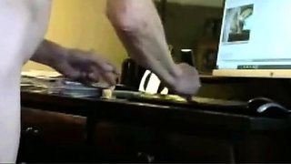 Skinny Grandpa Strokes