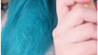 Suck A Big Dildo In The Bathroom While No One Is Around Loly Kityy