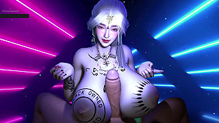 Temptress in Fire: Goddess of Virtual Seduction - 3D Animation Hentai