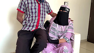 Muslim Teacher Gets Ass Fucked by Her Student When She Come Home for Complain