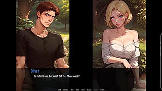 A Hot Redhead Stripper Gives a Lap Dance- Welcome to Port Haven 4 Gameplay
