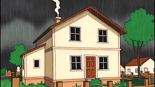 Stranger Fucks a Married Housewife in Front of Her Cuckold Husband