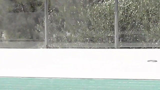 Tremendous Latina Gets a Good Massage and a Huge Black Cock for Her Huge Pussy