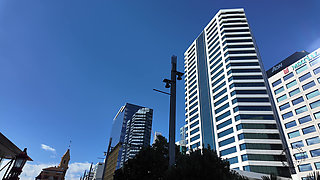 Auckland CBD And A Dildo Fuck In The Shower