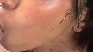 Rellie Swallows a Shaft After Her Workout