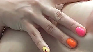 Playing with My Milky Tits and Big Nipples