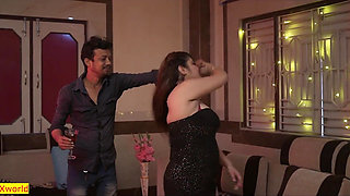 Rich Girl Fucking with Just Friend! Indian After Party Sex