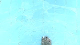 White Nails + Pool = Video for You Lol