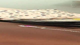 All in black threesome with stepmom and stepdaughter and cum in face