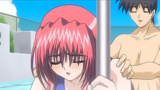 ONII SAAN, HARDER PLEASE! - hot redhead girl gets railed from behind by her stepbro