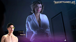 Stepmom's Huge Amazing Titties, Horny MILF Wants Sex -  Apocalust Part 05 By psychodelusional - Game Replay