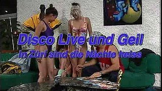 Beautiful girl with three guys foursome Blondes Group Sex