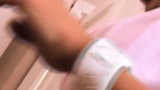 Lesbian Office Scene-4_office Colleagues with Big Butts Enjoy Getting Fucked in the Ass with a Dildo