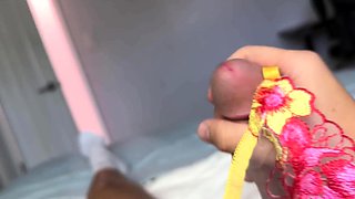 I cant stop to cum inside my big titty stepmom