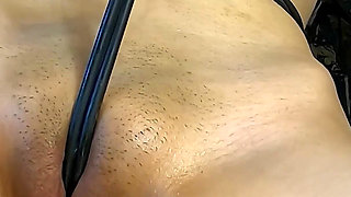 Japanese Slave Training: Clitoris Suction - Crotch Rope - Fingering, Covered in Pussy Juice