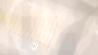 So desperate in the morning! I got my panties and feet wet