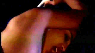 Lusty Blindfolded Chick in Lingerie Gags on a Mutant Dick Then Gets Fucked