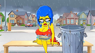 Married Housewife Sucks a Stranger's Cock for the First Time to Get Revenge on Her Husband for Cheating