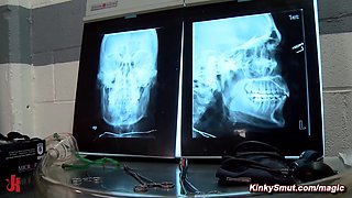 Big-titted nurse butt fucking disciplines stuff