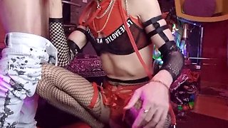 VaneSsa BiTCHx Delivers Sloppy French Blowjob to Photographers Big Cock in Heels at Fol