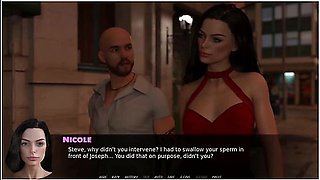 Car Toon In Exciting Games: Wife Swallows Cum In The Elevator In Front Of Old Man - Episode 19