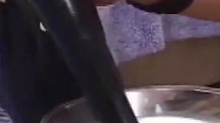 Double Penetration Bareback for This Girl Bitch Used by 2 Big Dicks Boys and Anal Destroy