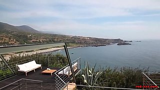 Redhead MILF Outdoor Masturbation with Pantyhose & Glass Dildo - Dirty Talk & Multiple Orgasms