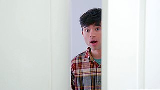 Jealous big boobs stepsister got hers