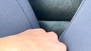 Big titted blonde milf solo toying