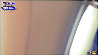 I Cant Wait And I Want To Jerking Off His Cock Right On Plane Full Of People! - Public Flashing With Katty West
