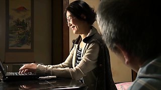 Kinky double japanese blowjob and hardcore fucking session